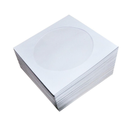 国产纸CD纸制袋pp光盘包收纳盒半圆整理包 纸质 大光盘袋