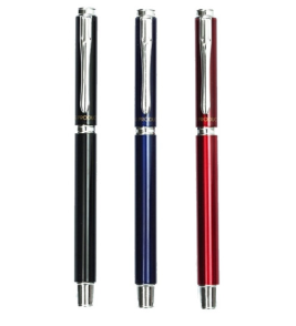 晨光（M&G）拨帽金属笔杆钢笔 学生商务办公用笔 颜色随机 AFP43101 单支装