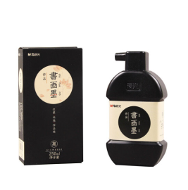 晨光书画墨汁便携式学生毛笔墨汁绘画书法专用墨水墨汁速干墨汁250ml高级书画墨汁 AICW8801