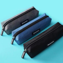 牛津布方形笔袋 195*50mm 颜色随机