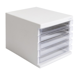 晨光 M＆G 五层无锁文件柜 ADM95296 265*358*255mm (灰色)