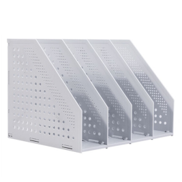 得力 deli 可折叠四联文件框 78996