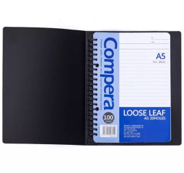 得力佳  螺旋活页本 B5 30页