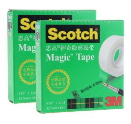 3M 思高 神奇隐形胶带 810 12mm*33m