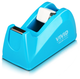 得力 deli 小号胶带座 814 (混色) (适用最大胶带宽18mm)(颜色随机)