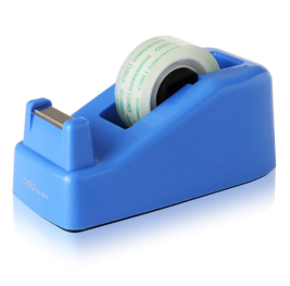 得力 deli 小号胶带座 811 (混色) (适用最大胶带宽18mm)(颜色随机)