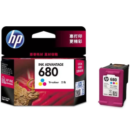 惠普（HP）680彩色原装墨盒 打印机2676 3636 3638 3838 3779 2138 3776 2678