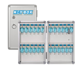 金隆兴（Glosen） B1024 铝合金 钥匙管理箱/钥匙盒/钥匙柜壁挂/含钥匙牌 24位钥匙箱带锁