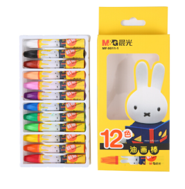 晨光 M＆G 12色油画棒 MF9011-1 12色/盒