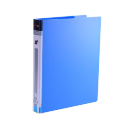 远生文件夹 Usign 3孔D型夹 US-813/3R A4 背宽38mm (蓝色)