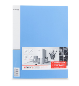 晨光 M＆G 双强力夹 ADM94619 A4 背宽22mm (蓝色)
