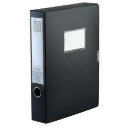 齐心PP高级档案盒 HC-55 A4 55mm （黑色、蓝色）