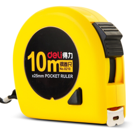 得力 deli 钢卷尺 8210 10m