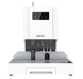 得力 deli 激光定位自动会计财务凭证装订机 14667