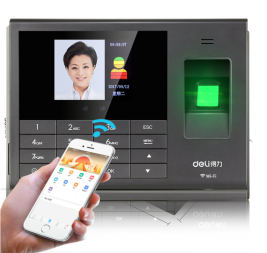 得力 deli 人脸指纹考勤机 3765C