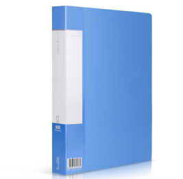 齐心 Comix 资料册/文件册 PF60AK A4 60页 (蓝色、黑色)