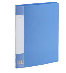 齐心 Comix 资料册/文件册 PF20AK A4 20页 (蓝色、黑色)