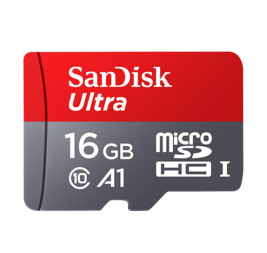 闪迪 SanDisk A1 TF存储卡 MicroSDHC UHS-I C10 A1 SDSQUNC-016G-ZN3MN 16G 读速98MB/s至尊高速