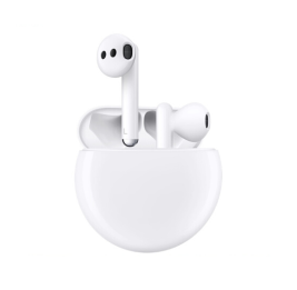 华为 HUAWEI 无线蓝牙耳机 FreeBuds3有线充版 双耳立体声 半入耳式降噪耳机 (陶瓷白)