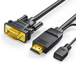 绿联 UGREEN HDMI转VGA转接线 40267 1.5米