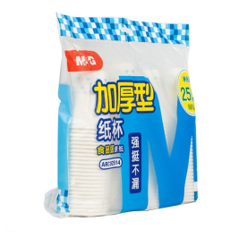 晨光 M＆G 加厚型纸杯 ARC92514 9盎司 100只/包