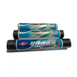 港泰 点断式垃圾袋 50cm*60cm (黑色) 50个/卷 50卷/箱