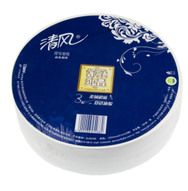 清风 Breeze 珍宝大卷纸 BJ00AB 三层 180m 12卷/箱