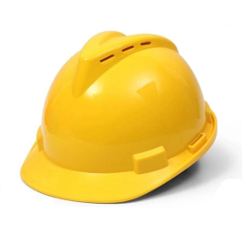 国产  V型安全帽（黄色）