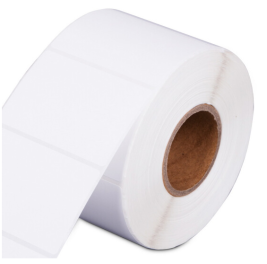 条码铜版纸不干胶 80*50mm 1000张/卷 横版