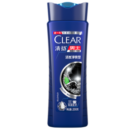 清扬 CLERA 男士去屑洗发露 (活炭净爽) 200ml/瓶