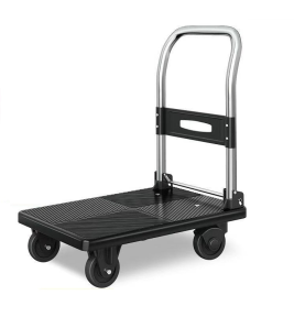 国产 静音折叠扶手 手推车  70*42cm（黑色）