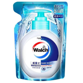 威露士 Walch 健康抑菌洗手液补充装 525ml/袋 12袋/箱