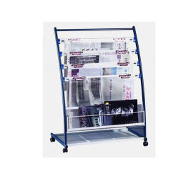 金文晋喷塑报纸架K-35 690*405*880mm