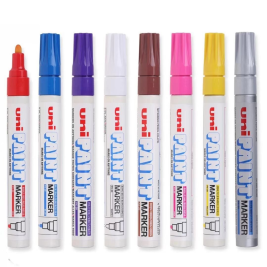 三菱 uni 油漆笔 PX-20 2.2-2.8mm（八色：金色/银色/红色/黄色/绿色/蓝色/黑色/白色）