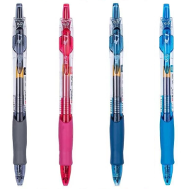 晨光 M＆G 按动签字笔/中性笔 GP-1008 0.5mm (黑色、红色、蓝色) 12支/盒 (替芯：G-5)