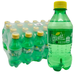 雪碧 Sprite 碳酸饮料 300ml/瓶 24瓶/箱