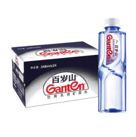 百岁山 百岁山矿泉水 348ml/瓶 24瓶/箱