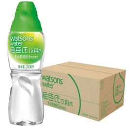 屈臣氏 watsons 饮用水 蒸馏水 280ml/瓶 35瓶/箱