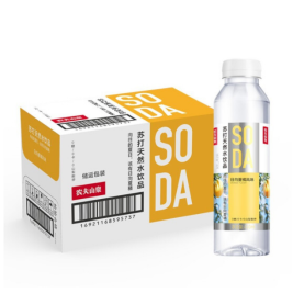农夫山泉 长白山天然苏打水 柠檬味 410ml/瓶 15瓶/箱