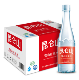 昆仑山 天然矿泉水 510ml/瓶 24瓶/箱