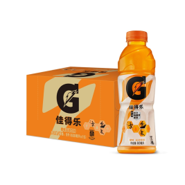 佳得乐 运动饮料橙味 600ml/瓶 15瓶