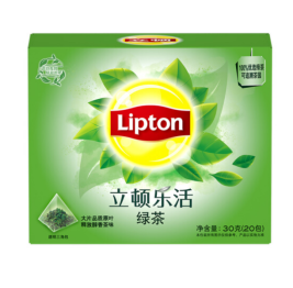 立顿 Lipton 乐活绿茶 S20 20包/盒