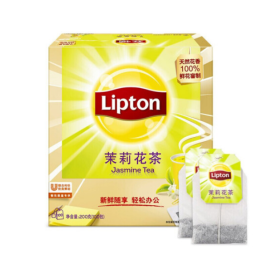 立顿 Lipton 茉莉花茶 2g/包 100包/盒