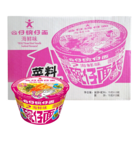 公仔 海鲜味方便面 12桶/箱