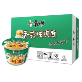 康师傅  香菇炖鸡面/方便面 12桶/箱