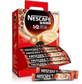 雀巢 Nestle 1+2速溶咖啡 15g/条，30条/盒