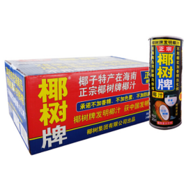 椰树 天然椰汁 245ml/罐 24罐/箱