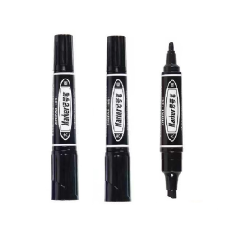 智牌  大双头记号笔 油性笔  ZP-805  10支/盒