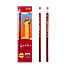 中华 Chung Hwa 木质铅笔 HB  6151  12支/盒