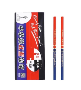 中华 Chung Hwa 红蓝铅笔 120 50支/盒